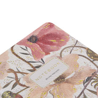 Тетрадь А6, 60 листов, линейка, 'Цветочная страсть' BrunoVisconti 4