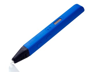 3D ручка Spider Pen SLIM с OLED дисплеем синяя