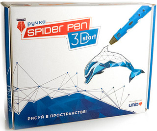 3D ручка Spider Pen Start цвет серый 3