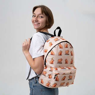 Рюкзак 'Капибара' (желтый), артикул KW102-000691 5