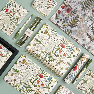 Папка  А4, BV 'Луговые травы' с пластиковой застежкой 5