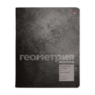 Тетрадь предметная 48 л, 'STONE COLOR' Геометрия