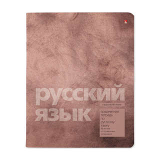 Тетрадь предметная 48 л, 'STONE COLOR' Русский язык