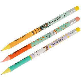 Карандаш механический MESHU 'Jucy cats', с ластиком, 0.7 мм, ...