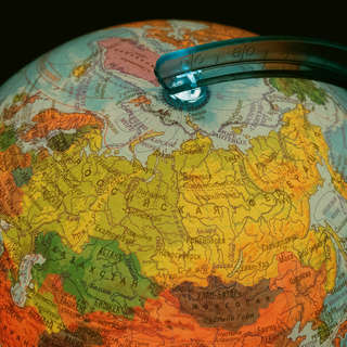 Глобус интерактивный + очки VR, физический / политический, Globen, 21 см, с подсветкой 4