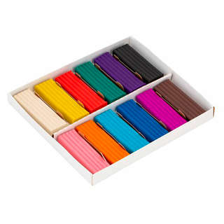 Пластилин 12 цветов 'Я - Художник!' 240 грамм, со стеком, Невская палитра 2