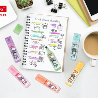 Текстовыделитель мини с принтами Brauberg Pastel, в ассортименте. Цена за 1 шт. 15