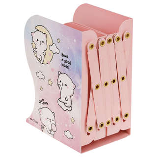 Подставка для книг MESHU 'Cute kittens', металлическая, 3 отд...