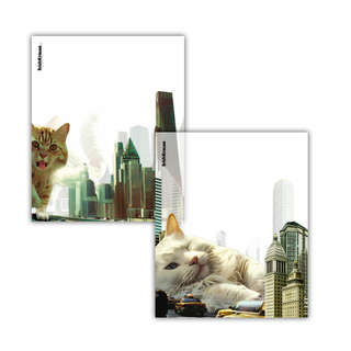 Обложки ПП для тетрадей и дневников Erish Krause 'Big City Ca...