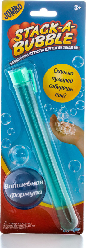 Мыльные пузыри 45 мл 'Stack-A-Bubble' застывающие, в асс.