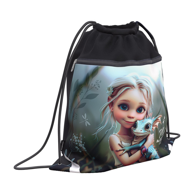 Мешок для обуви ErichKrause с карманом на молнии Magic Pet