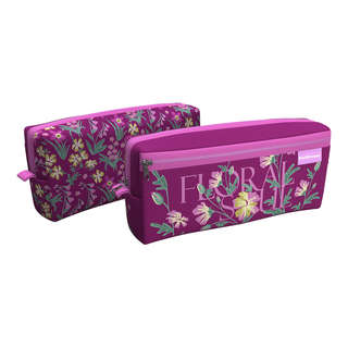 Пенал квадро с двумя отделениями ErichKrause Floral Soul