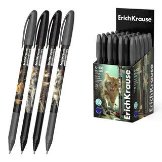 Ручка шариковая ErichKrause U-108 Stick Big City Cats 1.0, Ul...