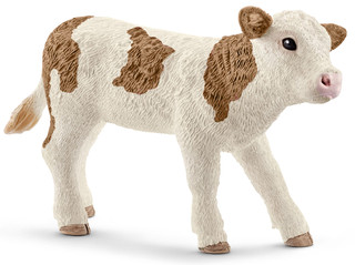 Schleich Фигурка Симментальский теленок 13802