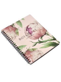 Тетрадь на спирали beSmart 'Peony', А5 на 80 листов в клетку