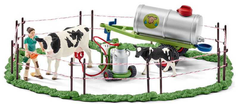 Schleich Набор фигурок Семья коров на пастбище 41428