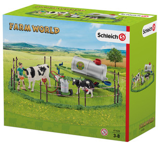 Schleich Набор фигурок Семья коров на пастбище 41428 4