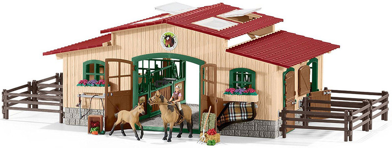 Schleich Игровой набор Конюшня с лошадьми 42195