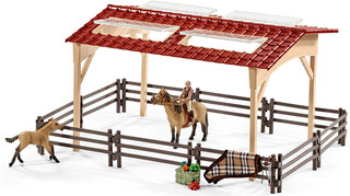 Schleich Игровой набор Конюшня с лошадьми 42195 2