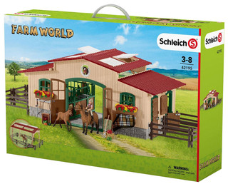 Schleich Игровой набор Конюшня с лошадьми 42195 5