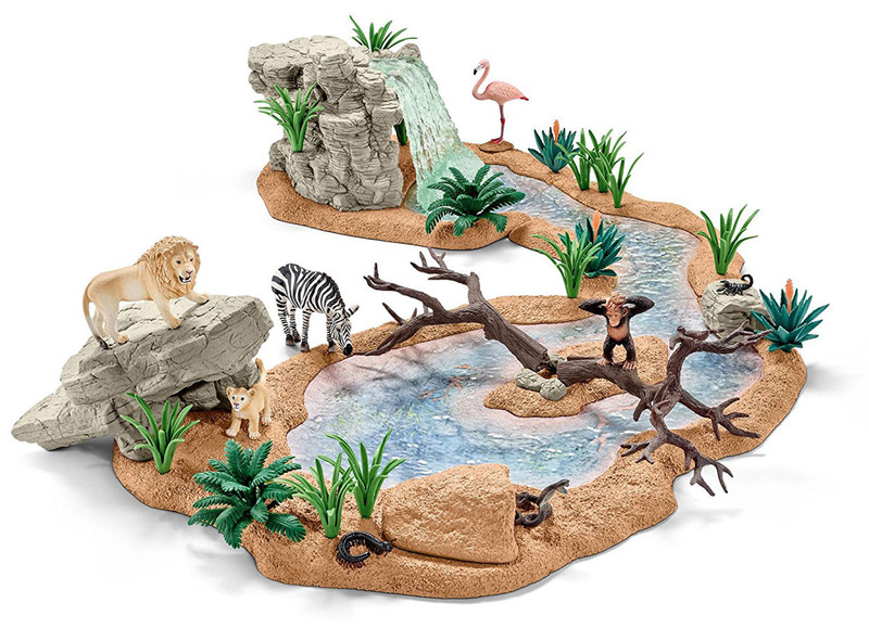 Schleich Игровой набор Заводь с животными 42321