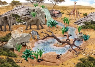 Schleich Игровой набор Заводь с животными 42321 5