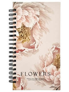 Маленький блокнот для записей на спирали beSmart 'Peony', А6 ...