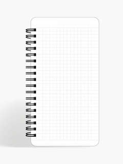 Маленький блокнот для записей на спирали beSmart 'Peony', А6 на 100 листов в клетку, твердая обложка 5