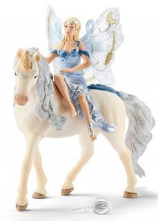 Schleich Фигурка Эльфийка Луная на единороге 70537 2