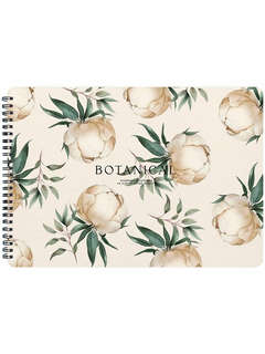 Альбом для рисования beSmart 'Peony' на спирали, А4 на 40 листов