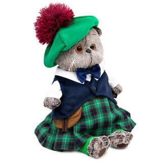 Басик в шотландском костюме, 25 см, Budi Basa 2