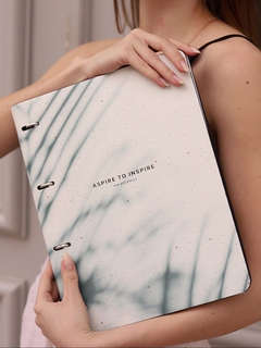 Тетрадь на кольцах, А4, 120 листов, beSmart 'Sence', экокожа 5