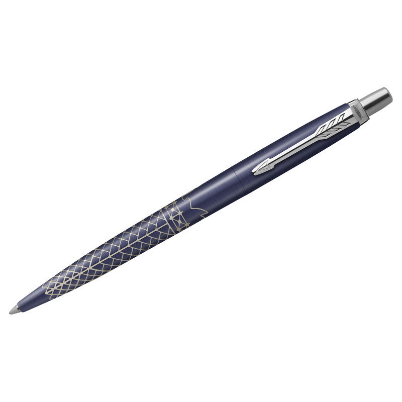 Ручка шариковая Parker 'Jotter Sydney Blue CT' синяя, 1,0мм, кнопочный механизм, подарочная упаковка