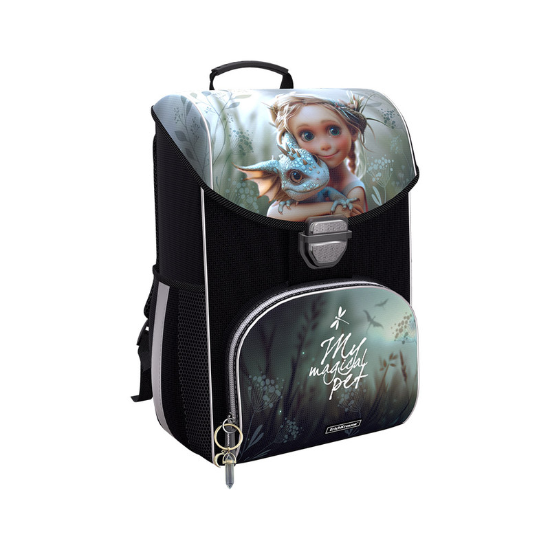 Ученический ранец с грудной перемычкой ErichKrause ErgoLineR 15L Magic Pet
