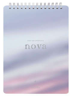 Блокнот для записей на пружине beSmart 'Aurora', А5 на 80 лис...