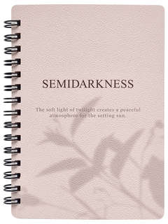 Маленький блокнот для записей на спирали beSmart 'Shadow', А6...