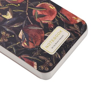 Блокнот на гребне, А7, 100 листов в линию, BV Cute JournaL 'Гранат' 3