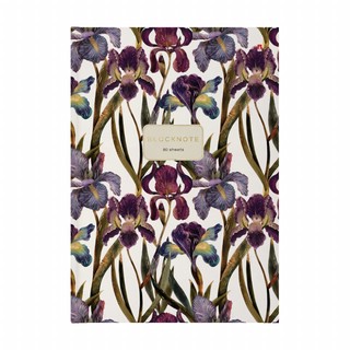 Блокнот А4, 80 листов в клетку, Альт 'Ирисы'