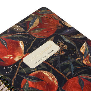 Ежедневник недатированный BV Сute Diary: Гранат, А5, 272 страницы, на пружине 2