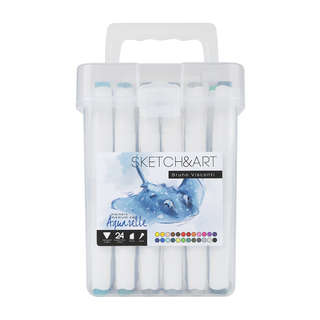 Скетч-маркеры 24 цвета 'Sketch&Art', Bruno Visconti 2