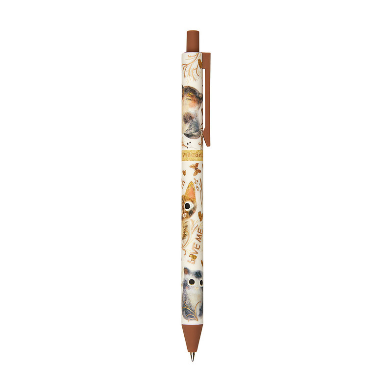 Ручка шариковая автоматическая BrunoVisconti ArtClick Love Me, 0.5 мм, ассорти. Цена за 1 шт.