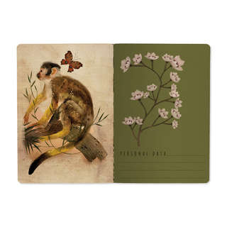 Тетрадь А5, 40 листов в клетку, BrunoVisconti Fauna Джунгли 2