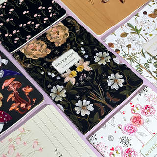 Тетрадь А5, 40 листов в клетку, BrunoVisconti Ночной сад 5