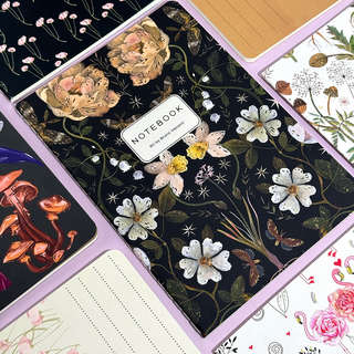 Тетрадь А5, 40 листов в клетку, BrunoVisconti Ночной сад 6