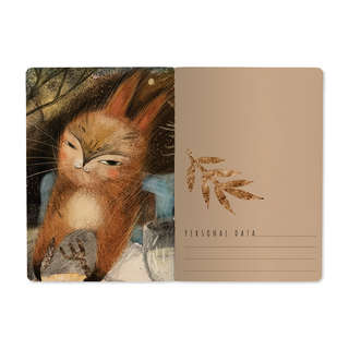 Тетрадь А5, 40 листов в клетку, BrunoVisconti Сказочная белка 2