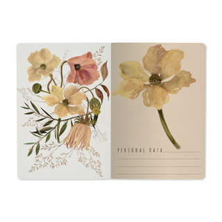 Тетрадь А5, 40 листов в клетку, BrunoVisconti Цветочная страсть 2