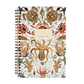 Тетрадь А5, 60 листов в клетку, на пружне, BrunoVisconti Deep...