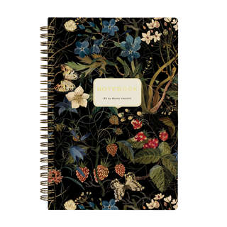 Тетрадь А5, 60 листов в клетку, на пружне, BrunoVisconti Лесн...