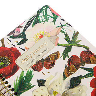 Ежедневник недатированный BV Сute Diary: Пионы, А6, 272 страницы, на пружине 3