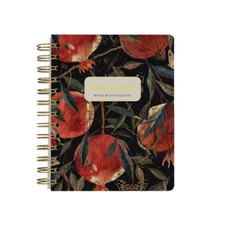 Ежедневник недатированный BV Сute Diary: Гранат, А6, 272 страницы, на пружине 2